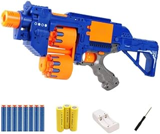 Pistolets jouets pour garçons avec balles sonores et éponges, fusil de précision électrique