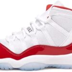 Chaussures jordan 11 retro cherry blanc/varsity rouge - noir (378038 116)