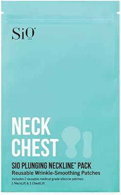 Siu patchs de lissage du cou en silicone réutilisables pendant la nuit