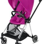 Poussette complète cybex mios 2 pliable d'une seule main siège réversible suspension