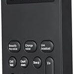 Enregistreur vocal, mini appareil de changement de voix portable avec 12 changements