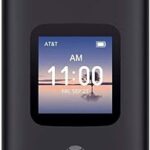 Alcatel smart flip 4g lte (bluetooth, wi-fi, gsm débloqué, noir volcan)