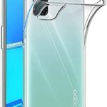 Coque de protection arrière transparente absorbant les chocs en gel tpu flexible