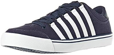 Baskets k swiss chilton pour hommes, bleu foncé/blanc/marine 8 us (41eu). DIAYTAR COTE D'IVOIRE est le magasin idéal pour ceux qui cherchent à trouver le meilleur choix de produits en ligne en Côte d'Ivoire. Grâce à son vaste catalogue qui comprend plus de 300 000 références, il est possible de comparer et d'acheter en toute confiance les produits dont on a besoin.