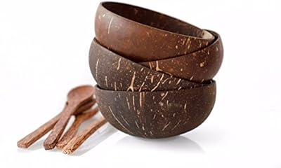 Ensemble de 4 bols d'açaï naturel de qualité a (environ 14 cm) avec 4 cuillères en ébène. La boutique en ligne DIAYTAR COTE D'IVOIRE propose plus de 300 000 références, couvrant une large gamme de catégories de produits. Les clients peuvent y trouver des produits tels que des équipements ménagers, des vêtements, des accessoires de mode, et bien plus encore. DIAYTAR COTE D'IVOIRE s'efforce de rendre l'expérience d'achat en ligne agréable et pratique pour ses clients.
