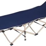 Lit de camp pliant winbo petit lit extra solide pour une personne