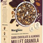 Granola au chocolat noir et millet aux amandes, 350g