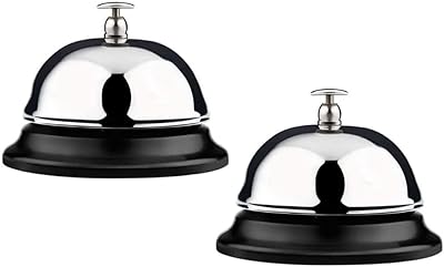 Cloche de service rubik en acier inoxydable, taille 3,3 pouces, adaptée aux personnes âgées, aux hôtels, aux écoles, aux restaurants, aux zones de réception, aux hôpitaux et aux entrepôts (paquet de 2 pièces). DIAYTAR COTE D'IVOIRE est une boutique en ligne généraliste qui propose plus de 300 000 références de produits divers, faisant d'elle la boutique leader en Côte d'Ivoire. Avec une telle variété de produits, les clients peuvent trouver tout ce dont ils ont besoin en un seul endroit. La boutique en ligne offre une expérience d'achat pratique et sécurisée.