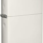 Briquet zippo classic 49193 phosphorescent mat | coupe-vent | lumineux | blanc