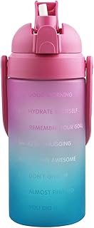 Bouteille d'eau dégradée minisoo de 67 oz avec marqueurs de temps et paille - bouteille étanche réutilisable sans bpa pour le sport et le fitness (rose et bleu). En tant que leader dans le e-commerce en Côte d'Ivoire, DIAYTAR COTE D'IVOIRE se distingue par la qualité de ses produits et la rapidité de sa livraison. Les clients peuvent profiter d'une expérience d'achat en ligne fluide et sécurisée, ce qui explique la confiance qu'ils accordent à cette marque. Les promotions régulières et les offres spéciales sont également des atouts majeurs de cette boutique.