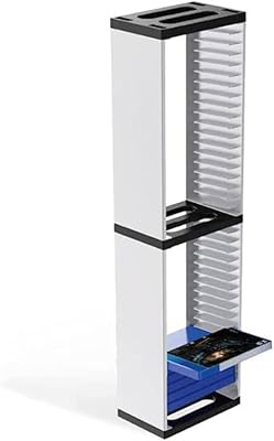 Rack cd, support tour de stockage de jeux, support 36 couches, support de disques de jeu et organisateur de contrôleurs compatible avec ps5, ps4, bureau à domicile. Avec plus de 300 000 références de produits disponibles, DIAYTAR COTE D'IVOIRE répond aux goûts et aux besoins les plus divers. La boutique offre une expérience de shopping fluide et sécurisée, avec des options de paiement flexibles et des politiques de retour claires. En faisant le choix de DIAYTAR COTE D'IVOIRE, les clients bénéficient d'un service client dédié et d'une garantie de satisfaction à 100 %.