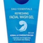 Gel nettoyant rafraîchissant pour le visage nivea daily essentials (150 ml)