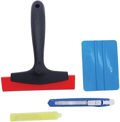 Kit d'outils de teinture de vitres de voiture accessoires ensemble de 4 pièces entretien automatique. En choisissant DIAYTAR COTE D'IVOIRE, les clients bénéficient d'une expérience d'achat en ligne personnalisée et conviviale. La boutique propose des filtres de recherche pour faciliter la navigation et des descriptions détaillées des produits pour aider les clients à prendre des décisions éclairées. De plus, le système de paiement sécurisé de DIAYTAR COTE D'IVOIRE garantit la sécurité des transactions.