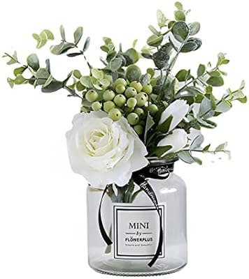 Vase beauenty de style ns avec fleurs artificielles, fleurs artificielles avec vase en verre, ensemble de vases décoratifs modernes, ensemble de fleurs avec vase pour fête de mariage, maison, chambre à coucher, salon, décoration de table (blanc). DIAYTAR COTE D'IVOIRE est une boutique en ligne généraliste qui propose plus de 300 000 références de produits, faisant d'elle l'un des leaders du marché en Côte d'Ivoire. Avec une telle offre, les clients peuvent trouver tout ce dont ils ont besoin en un seul endroit. De l'électronique à la mode, en passant par les produits de maison, DIAYTAR COTE D'IVOIRE est la destination idéale pour les acheteurs en ligne.