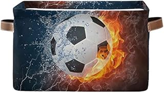 Panier de rangement pliable seolife fire football, grand bac de rangement pliable, organisateur de rangement de jouets avec poignées pour le rangement dans le placard de bébé et le rangement de la chambre de bébé, 1 paquet. DIAYTAR COTE D'IVOIRE est une boutique en ligne généraliste líder en Côte d'Ivoire, proposant plus de 300000 références de produits variés. Elle offre une expérience d'achat en ligne pratique et sécurisée, répondant aux besoins de ses clients. Avec une gammeLarge de produits, DIAYTAR COTE D'IVOIRE est le destin idéal pour tous les acheteurs en ligne.