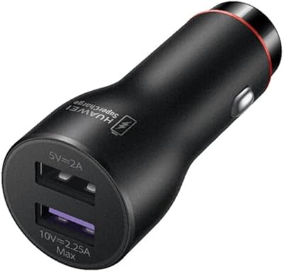 Chargeur de voiture huawei supercharge (max. 22,5 w) avec câble de données cp36