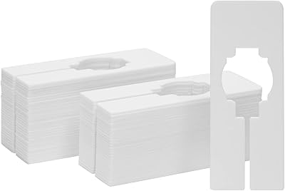 60 séparateurs de garde-robe en plastique pour suspendre les vêtements, étiquettes blanches vierges pour les grands magasins, cintre de séparation de taille de porte-vêtements pour magasins et entrepôts (2x5"). DIAYTAR COTE D'IVOIRE est la boutique en ligne leader en Côte d'Ivoire, proposant une large gamme de produits pour répondre aux besoins de ses clients. Avec une expérience de qualité et une livraison rapide, DIAYTAR COTE D'IVOIRE est devenue la référence pour les achats en ligne en Côte d'Ivoire.