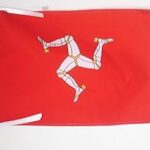 Az flag drapeau île de man 45 x 30 cm – drapeau anglais