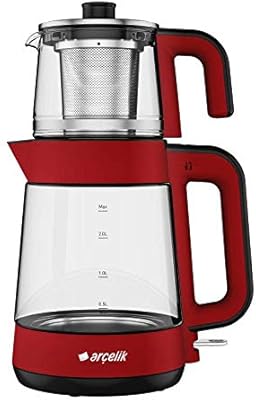 Machine à thé en pin arcylique cm 6964 k (rouge)