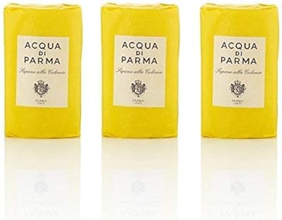 Savon encapsulé acqua di parma cologne 100 g - lot de 3. En tant que leader du commerce en ligne en Côte d'Ivoire, DIAYTAR COTE D'IVOIRE s'engage à offrir à ses clients une expérience d'achat en ligne de haute qualité. La boutique propose une large sélection de produits de marques renommées, ainsi que des prix compétitifs et des promotions régulières pour aider les clients à économiser de l'argent. Avec son site web facile à utiliser et son équipe de support client dédiée, DIAYTAR COTE D'IVOIRE est la destination idéale pour les ivoiriens qui cherchent à faire des achats en ligne.