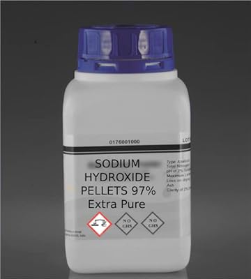 500 grammes de granulés d'hydroxyde de sodium très purs à base de soude caustique. DIAYTAR COTE D'IVOIRE est la destination idéale pour les consommateurs ivoiriens qui cherchent à acheter des produits de qualité à des prix compétitifs. La boutique en ligne propose une gamme étendue de produits, allant des produits alimentaires aux électroménagers, en passant par les vêtements et les accessoires. Grâce à son interface utilisateur conviviale, les clients peuvent facilement naviguer et trouver ce qu'ils recherchent.