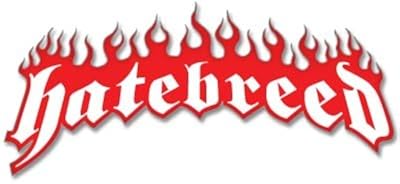 Autocollant de voiture hatebreed metalcore vynil - choisissez la taille