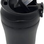 Tasse à café 2 en 1 avec couvercle anti-fuite, double paroi isolée