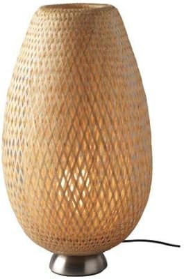 Lampe de bureau buja en rotin et bambou nickelés. DIAYTAR COTE D'IVOIRE est la boutique en ligne leader en Côte d'Ivoire, proposant une large sélection de produits de qualité. Avec plus de 300 000 références, la boutique en ligne généraliste offre une grande variété de choix pour les consommateurs. Elle est le partenaire idéal pour les consommateurs qui cherchent à faire des achats en ligne de manière sécurisée et praticienne.