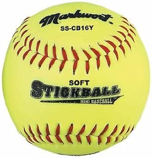Mini-balles de baseball markwort soft safe stickball 1 douzaine