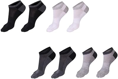 Subfox 8 pièces chaussettes à orteils en coton pour hommes, chaussettes invisibles à cinq orteils chaussettes de sport chaussettes de sport pour hommes pour la course et le sport (couleurs assorties). Chez DIAYTAR COTE D'IVOIRE, nous nous engageons à offrir à nos clients la meilleure expérience d'achat en ligne possible. Notre équipe de professionnels est dédiée à vous fournir un service de qualité et à vous aider à trouver les produits qu'il vous faut parmi nos 300 000 références. Nous sommes fiers d'être la boutique en ligne leader en Côte d'Ivoire.