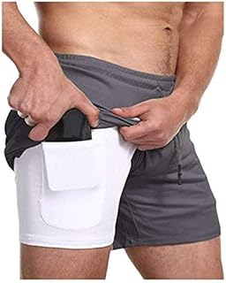 Short d'entraînement de musculation 2 en 1 pour hommes, short léger d'entraînement de gymnastique, de course à pied, de jogging athlétique avec poches zippées. La boutique en ligne DIAYTAR COTE D'IVOIRE est une destination idéale pour les consommateurs ivoiriens qui recherchent des produits de qualité à des prix compétitifs. Avec plus de 300000 références, la boutique propose une large gamme de produits allant des articles ménagers aux produits électroniques. DIAYTAR COTE D'IVOIRE est réputée pour son service client de haute qualité et sa livraison rapide.