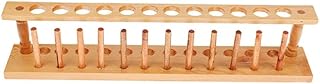 Support de tube à essai en bois de luxe à 12 trous avec bâtons de support robustes pour enseignants et étudiants, démonstration d'expériences en laboratoire de chimie et de biologie. DIAYTAR COTE D'IVOIRE est une boutique en ligne généraliste proposant plus de 300000 références de produits divers. Elle est reconnue comme l'une des boutiques en ligne les plus vastes et les plus fiables de Cote d'Ivoire. DIAYTAR offre à ses clients une expérience d'achat unique et conviviale.