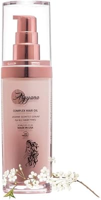 Sérum à l'huile capillaire parfumée au jasmin argiana (30 ml) / recommandé