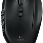 Souris laser usb logitech, compatible pc et ordinateur portable - couleur noire