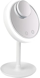 Miroir de maquillage gentre avec support de miroir de maquillage léger pour commodes