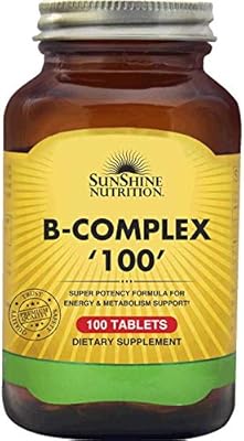 Sunshine nutrition complexe b 100 comprimés