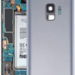Pièce de rechange pour téléphone portable pour batterie galaxy s9 avec objectif d'appareil