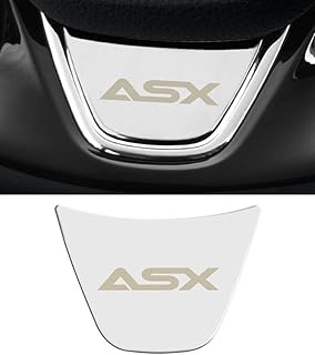 Autocollant 3d pour panneau de volant de voiture, accessoires intérieurs, pour mitsubishi asx