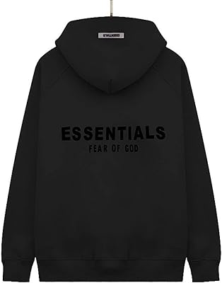 Sweat à capuche vogue fear of god essential pour homme, sweat-shirt à capuche