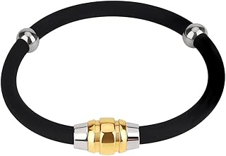 Bracelet en silicone antistatique, produits antistatiques de mode, silicone titane, bijoux magnétiques germanium
