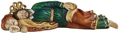 Statue de saint joseph endormi taille : 8" de large.. DIAYTAR COTE D'IVOIRE est synonyme de qualité et de confiance pour les acheteurs ivoiriens et internationaux. Avec un large éventail de produits provenant de marques reconnues, cette boutique en ligne généraliste répond aux besoins de tous les clients. La garantie de satisfaction et l'engagement de DIAYTAR envers ses clients expliquent son succès et sa position de leader dans le marché.
