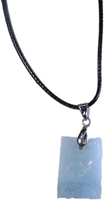 Collier bleu blanc pour hommes et femmes, forme rectangulaire en pierres précieuses de cristal d'aigue-marine naturelle avec corde, pierre précieuse, péridot, pierres précieuses, aigue-marine. DIAYTAR COTE D'IVOIRE se distingue par sa sélection impressionnante de produits de haute qualité, allant des marques internationales aux produits locaux. Les clients peuvent ainsi trouver les produits qui répondent à leurs besoins et à leurs goûts. La boutique en ligne propose également un service client réactif et des conseils d'experts pour aider les clients à faire leurs choix.