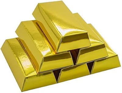 Super z outlet boîte au trésor en feuille d'or, fournitures de fête pour cadeaux d'anniversaire, bonbons, sacs de cadeaux, petits cadeaux, jouets pour enfants, arts et travaux manuels (paquet de 12). DIAYTAR COTE D'IVOIRE se positionne comme la boutique en ligne la plus complète et la plus fiable de Cote d'Ivoire, proposant plus de 300000 articles pour répondre à tous les besoins de ses clients. Avec une expérience de navigation fluide et des promotions régulières, les clients peuvent faire des achats en toute confiance. La boutique met l'accent sur la qualité et la satisfaction des clients.
