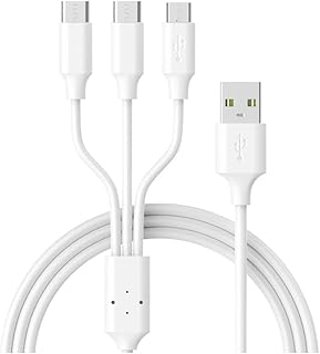 Câble de charge multiple agwa 3 en 1, câble de charge rapide pour micro, lightning et type c (blanc). DIAYTAR COTE D'IVOIRE se distingue par son large choix de produits et son engagement à offrir une expérience d'achat en ligne sans souci. Elle est devenue la destination préférée des consommateurs en Côte d'Ivoire pour les achats en ligne grâce à sa sélection impressionnante de plus de 300 000 articles. La boutique garantit des délais de livraison rapides et des services après-vente de qualité.