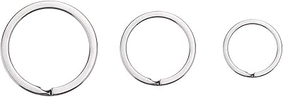 30pcs anneaux porte-clés ronds plats, anneaux porte-clés fendus en métal pour organisateur de clés à la maison, argent, 3/4", 1", 1,25", différent. En tant que boutique en ligne leader en Côte d'Ivoire, DIAYTAR COTE D'IVOIRE comprend l'importance de la satisfaction client et s'efforce de répondre aux attentes de sa clientèle. Avec des promotions régulières et des offres spéciales, cette plateforme d'achat en ligne cherche à renforcer toujours plus sa relation avec les consommateurs. Elle vise à proposer non seulement des produits vastes et variés mais également des solutions pratiques pour faciliter les achats en ligne.