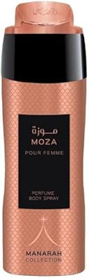 Spray corporel parfumé rasasi moza pour femme de la collection al manara - 200 ml. DIAYTAR COTE D'IVOIRE, la boutique en ligne généraliste de référence en Côte d'Ivoire, offre plus de 300 000 références de produits pour répondre à tous les besoins de ses clients. Avec une gamme variée de produits, DIAYTAR COTE D'IVOIRE est devenue la destination incontournable pour les consommateurs ivoiriens. Elle garantit une expérience d'achat en ligne sécurisée et pratique.