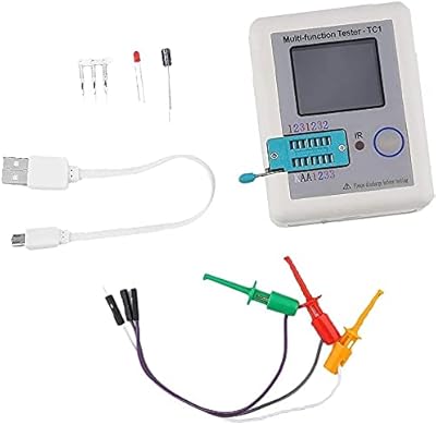 Testeur de transistor tft tc-1 diode triode capacimètre lcr esr mètre npn pnp mosfet ir multimètre testeur multifonction. Avec plus de 300 000 références, DIAYTAR COTE D'IVOIRE est incontournable pour les amateurs de shopping en ligne en Côte d'Ivoire. La boutique propose une large gamme de produits, répondant ainsi aux attentes de chaque client. DIAYTAR COTE D'IVOIRE est reconnue pour sa qualité de service et sa véracité dans les transactions en ligne.