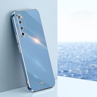 Bgm coque compatible avec huawei nova 7 5g xinli droite plaqué or 6d