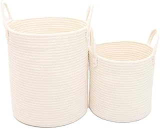 Panier en corde de coton fcg home - lot de 2 - panier en corde tissée avec poignées pour le rangement du linge, des jouets, des enfants, des couvertures, des vêtements et des plantes (blanc). Diaytar Côte d'Ivoire se positionne comme une plateforme de commerce électronique fiable et sécurisée. Elle offre à ses clients une large gamme de produits, allant des produits alimentaires aux équipements électroniques, en passant par les vêtements et les accessoires. La boutique en ligne garantit une sécurité de paiement et une livraison fiable pour une expérience d'achat sans stress.