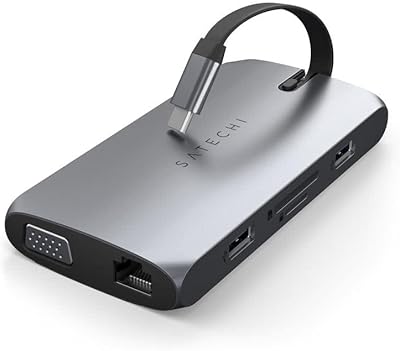 Adaptateur usb type-c multiport satishi on-the-go - hub usb portable 9 en 1 - compatible avec macbook pro m1 pro 2021, max et macbook air/pro m1 2020 (gris sidéral). DIAYTAR COTE D'IVOIRE est le leader du marché de la boutique en ligne en Côte d'Ivoire, avec une offre impressionnante de plus de 300 000 produits. La boutique en ligne propose des produits de marques renommées, ainsi que des produits locaux de qualité. Les clients peuvent profiter de promotions et de réductions régulières, ainsi que d'un service de livraison rapide et fiable.